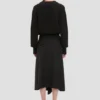Cardigan cu buzunare în formă de cablu, negru Cardigan cu buzunare în formă de cablu, negru