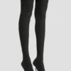 Cizme din jersey cu toc stiletto Sloane 100, negru Cizme din jersey cu toc stiletto Sloane 100, negru