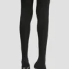 Cizme din jersey cu toc stiletto Sloane 100, negru Cizme din jersey cu toc stiletto Sloane 100, negru