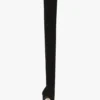 Cizme Harlow din jersey elastic cu vârf decupat, 100, negru Cizme Harlow din jersey elastic cu vârf decupat, 100, negru