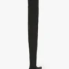 Cizme Sloane din jersey 45 în negru Cizme Sloane din jersey 45 în negru
