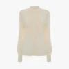 Cămașă cu detaliu bib în culoarea ivoriu Cămașă cu detaliu bib în culoarea ivoriu
