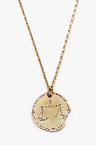 Colier cu semnul zodiacal Balanța