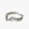Colier tip choker cu cristale, argintiu Colier tip choker cu cristale, argintiu