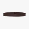 Curea de smoking Dorian din piele moale de culoare burgund Curea de smoking Dorian din piele moale de culoare burgund