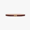 Curea Dorian din piele burgund Curea Dorian din piele burgund