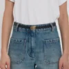 Curea Micro Dorian din piele neagră Curea Micro Dorian din piele neagră
