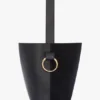 Geantă Dia Bucket din piele bleumarin Geantă Dia Bucket din piele bleumarin