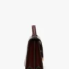 Geantă Dorian mică din piele burgundă Geantă Dorian mică din piele burgundă
