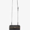Geantă Vanity Crossbody din piele neagră Geantă Vanity Crossbody din piele neagră
