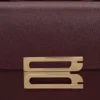 Geanta Dorian din piele burgundă Geanta Dorian din piele burgundă