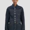 Jachetă din denim în nuanță deschisă Jachetă din denim în nuanță deschisă