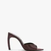 Mule Harlow 100 din satin maro Mule Harlow 100 din satin maro