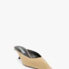 Mule Sloane 45 din bumbac nisipiu Mule Sloane 45 din bumbac nisipiu
