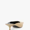 Mule Sloane 45 din bumbac nisipiu Mule Sloane 45 din bumbac nisipiu