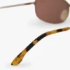 Ochelari de soare metalici în nuanța Gold Honey Havana Ochelari de soare metalici în nuanța Gold Honey Havana