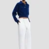 Pantaloni cargo albi Pantaloni cargo albi