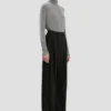 Pantaloni Charlee în negru Pantaloni Charlee în negru