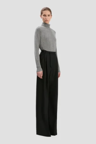 Pantaloni Charlee în negru