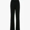 Pantaloni clasici croiți în negru Pantaloni clasici croiți în negru