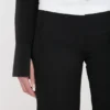 Pantaloni cu panouri laterale, negri Pantaloni cu panouri laterale, negri