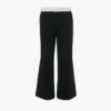 Pantaloni cu panouri laterale, negri Pantaloni cu panouri laterale, negri
