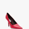 Pantofi cu toc stiletto The Victoria 100 din piele roșie Pantofi cu toc stiletto The Victoria 100 din piele roșie