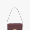 Pochette Dorian din piele burgundă Pochette Dorian din piele burgundă