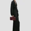 Pochette Dorian din piele burgundă Pochette Dorian din piele burgundă