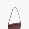 Pochette Dorian din piele burgundă Pochette Dorian din piele burgundă