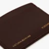 Portcard Victoria din piele burgund Portcard Victoria din piele burgund