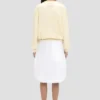 Pulover cu croială lejeră, de culoare ivoriu Pulover cu croială lejeră, de culoare ivoriu