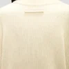 Pulover cu croială lejeră, de culoare ivoriu Pulover cu croială lejeră, de culoare ivoriu