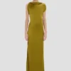 Rochie Carla în culoarea mușchi Rochie Carla în culoarea mușchi