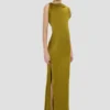 Rochie Carla în culoarea mușchi Rochie Carla în culoarea mușchi