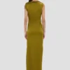 Rochie Carla în culoarea mușchi Rochie Carla în culoarea mușchi