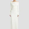 Rochie cu umerii goi, de culoare ivoriu Rochie cu umerii goi, de culoare ivoriu