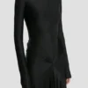 Rochie decupată în negru