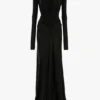 Rochie decupată în negru