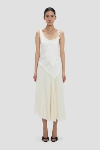 Rochie din dantelă în culoarea fildeș
