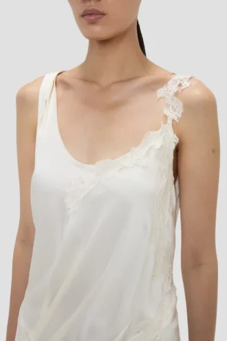 Rochie din dantelă în culoarea fildeș