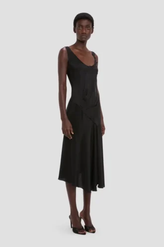 Rochie din dantelă, negru