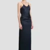 Rochie drapată din dantelă, culoare midnight Rochie drapată din dantelă, culoare midnight