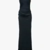 Rochie drapată din dantelă, culoare midnight Rochie drapată din dantelă, culoare midnight