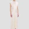 Rochie midi Aria în culoarea ivoriu Rochie midi Aria în culoarea ivoriu