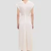 Rochie midi Aria în culoarea ivoriu Rochie midi Aria în culoarea ivoriu