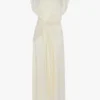 Rochie midi Aria în culoarea ivoriu Rochie midi Aria în culoarea ivoriu