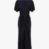 Rochie midi Bela în culoarea midnight Rochie midi Bela în culoarea midnight