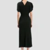 Rochie midi Bela în negru Rochie midi Bela în negru