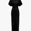 Rochie midi Bela în negru Rochie midi Bela în negru
